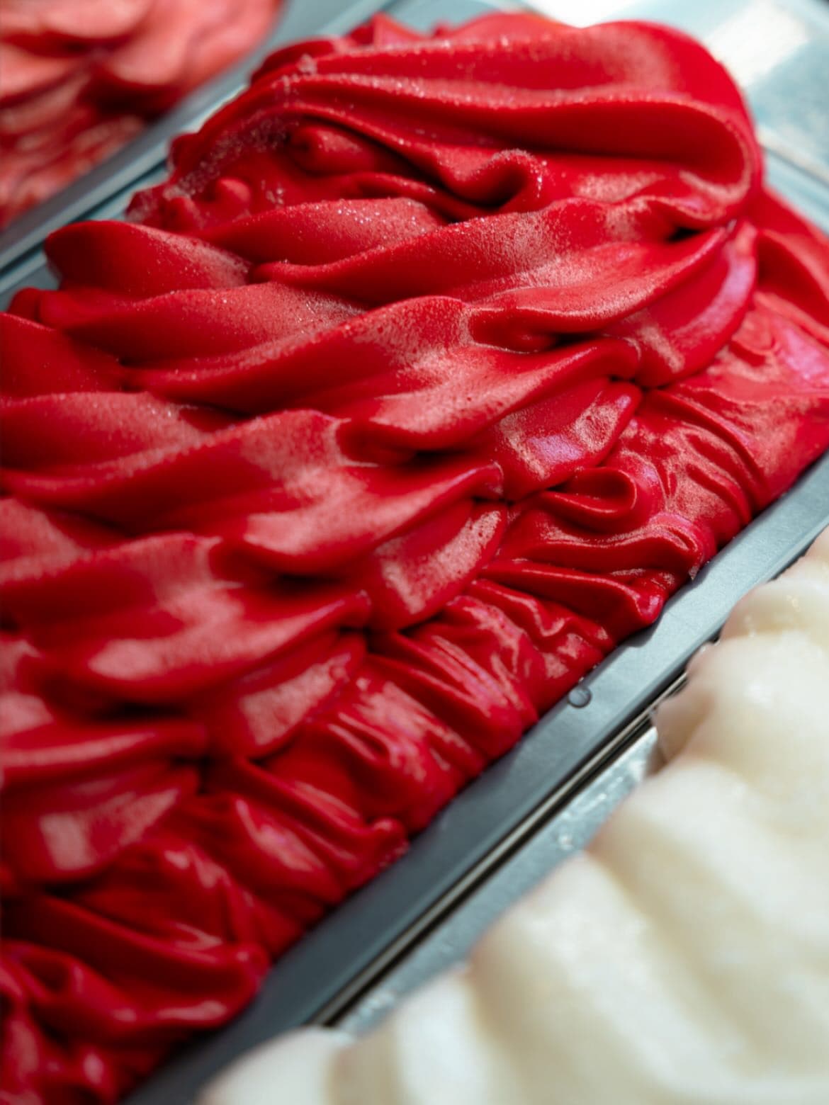 Glace Crumble fruits rouges